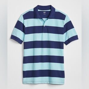 GAP Men’s Stripe Pique Polo Shirt